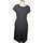 Vêtements Femme Robes courtes Manoukian robe courte  38 - T2 - M Noir Noir