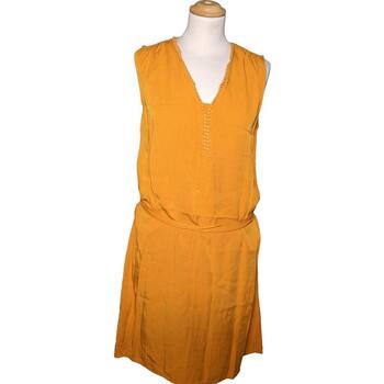 Vêtements Femme Robes courtes Camaieu robe courte  38 - T2 - M Orange Orange