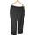 Vêtements Femme Pantalons Jacqueline Riu 46 - T6 - XXL Noir
