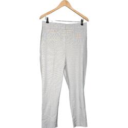 Vêtements Femme Pantalons H&M pantalon slim femme  42 - T4 - L/XL Gris Gris