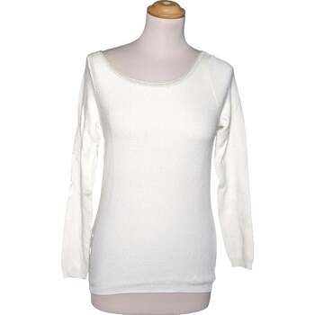 Vêtements Femme Pulls Naf Naf pull femme  38 - T2 - M Blanc Blanc