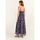 Vêtements Femme Robes Molly Bracken R1480CP-NAVY SACHA Bleu