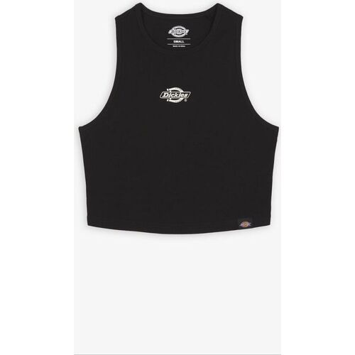 Vêtements Femme marine serre moon print t shirt item Dickies POWERS VEST W DK0A4Y8D-BLK BLACK Noir