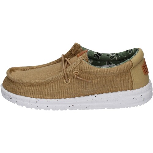 Chaussures Fille Baskets mode HEYDUDE 40567 Marron