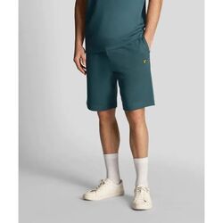 Vêtements Homme Shorts / Bermudas Lyle & Scott ML414VOG SWEAT SHORT-W746 MALACHITE GREEN Vert