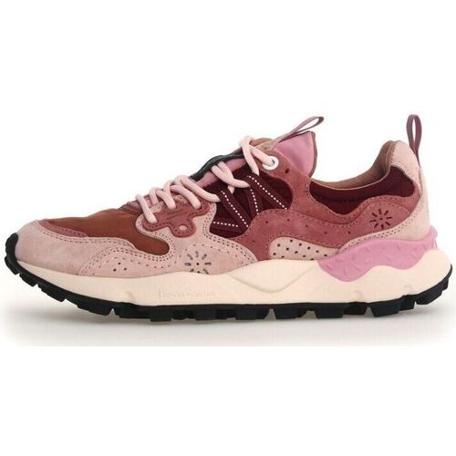 Chaussures Femme Baskets mode Flower Mountain YAMANO 3 - 2017817 01-2M85 CIPRIA/CUOIO/BROWN Rose