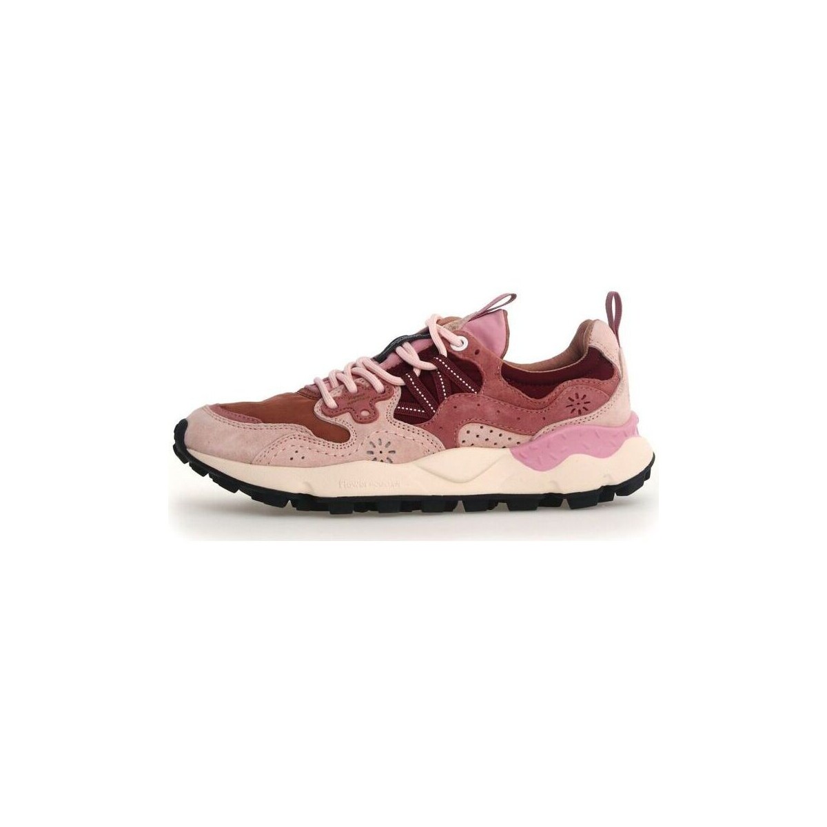 Chaussures Femme Baskets mode Flower Mountain YAMANO 3 - 2017817 01-2M85 CIPRIA/CUOIO/BROWN Rose
