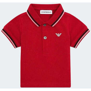 Vêtements Garçon T-shirts & Polos Emporio Armani  Rouge