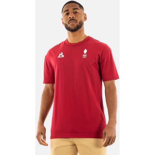 Vêtements Homme T-shirts manches courtes Le Coq Sportif 2410045 Rouge