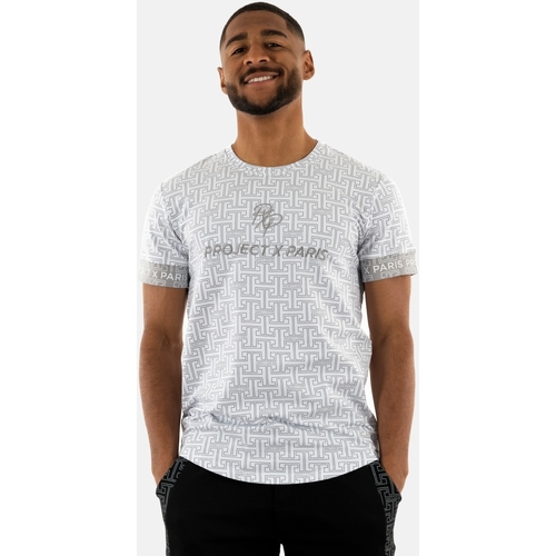 Vêtements Homme T-shirts manches courtes Project X Paris 2410091 Blanc