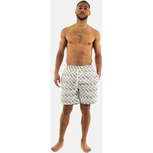 Vêtements Homme striped Shorts / Bermudas Project X Paris 2440108 Blanc