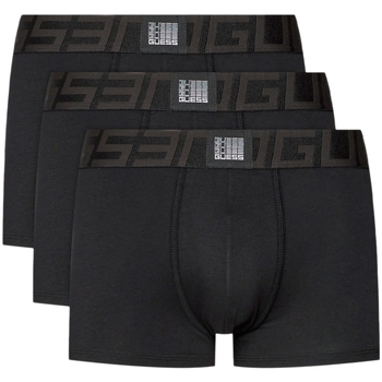 Sous-vêtements Homme Boxers Guess Pack x3 G multi Noir