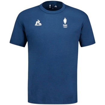 Vêtements Homme T-shirts manches courtes Le Coq Sportif Olympique Paris Bleu