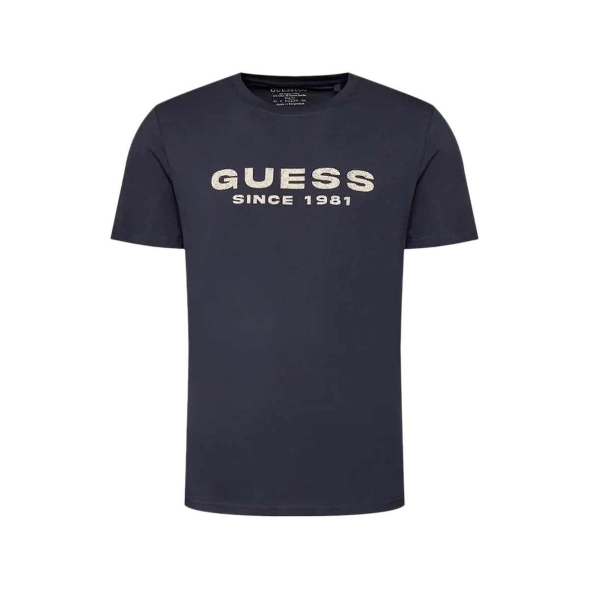 Vêtements Homme T-shirts manches courtes Guess Since 1981 Bleu