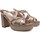 Chaussures Femme Sandales et Nu-pieds Julie Dee /RDP Sandales Argenté