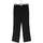 Vêtements Femme Pantalons Givenchy Pantalon droit en laine Noir