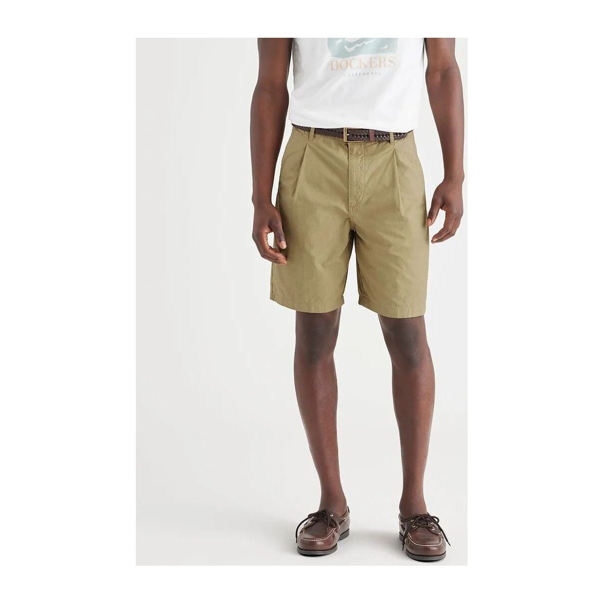 Vêtements Homme Shorts / Bermudas Dockers A7546 0001 OROGINAL PLEATED-0000 HARVEST GOLD Beige
