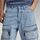 Vêtements Homme Shorts / Bermudas G-Star Raw D24442 D536 DENIM CARGO LOOSE-SUN FADED CLOUDBURST Bleu