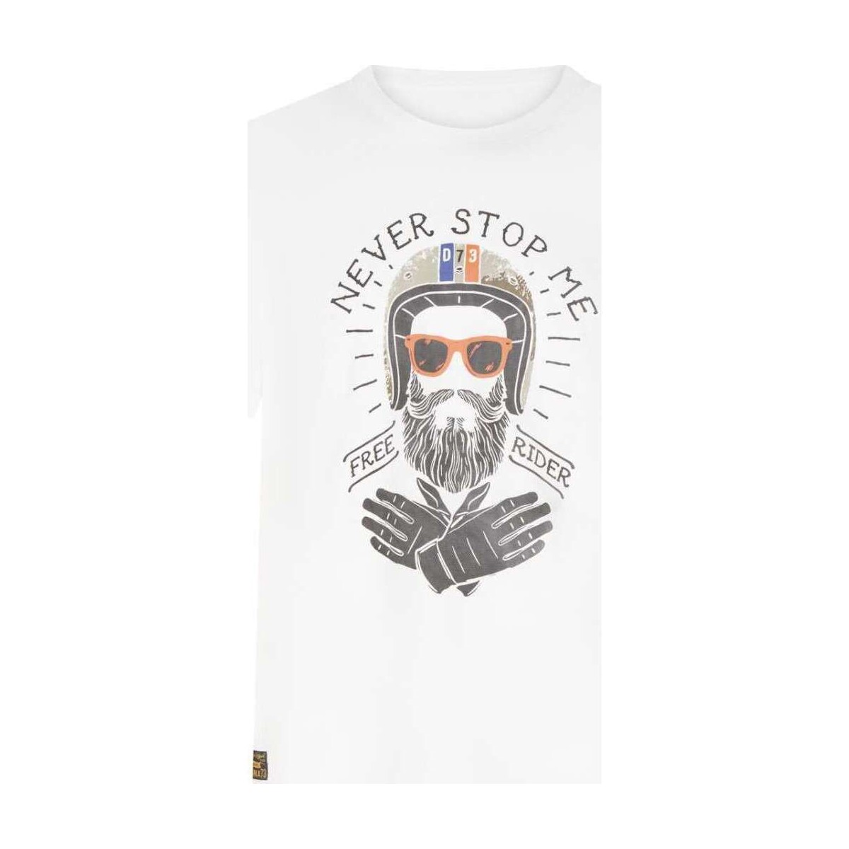 Vêtements Homme T-shirts manches courtes Daytona 164028VTPE24 Blanc