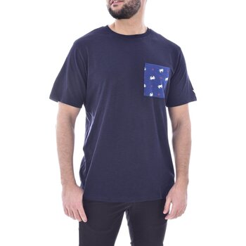 Vêtements Homme T-shirts manches courtes Guess F4GI06 K6XN4 Bleu