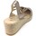 Chaussures Femme Sandales et Nu-pieds Vidorreta SANDALE ALPARGATA  TOMILLO 08600 CUIR ARGENT Argenté