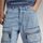 Vêtements Homme Shorts / Bermudas G-Star Raw D24442 D536 DENIM CARGO LOOSE-SUN FADED CLOUDBURST Bleu