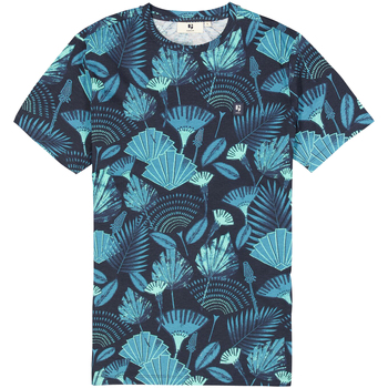 Vêtements Homme Sweats & Polaires Garcia T-shirt coton col rond Bleu