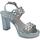 Chaussures Femme Sandales et Nu-pieds Valleverde 45384 Argenté