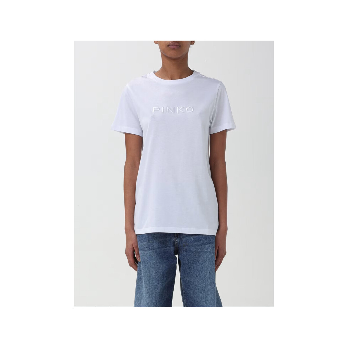 Vêtements Femme T-shirts & Polos Pinko 101752A1NW Blanc