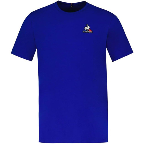 Vêtements Homme T-shirts & Polos Le Coq Sportif T- Shirt Mixte bleu Bleu