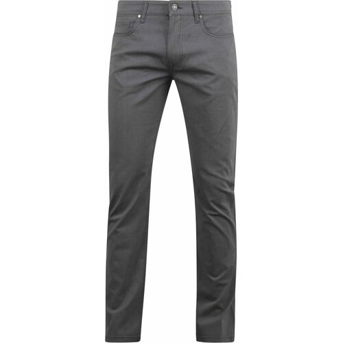 Vêtements Homme Pantalons Mac Burton Menswear Blå super skinny jeans i økologisk materiale med mid wash Gris