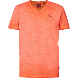 Vêtements Homme T-shirts & Polos Petrol Industries T-Shirt  Bellows Melange Orange Vif Orange