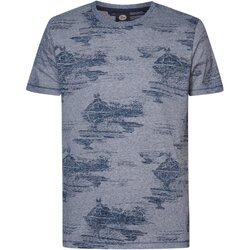 Vêtements Homme T-shirts & Polos Petrol Industries T-Shirt  Bask Bleu Bleu
