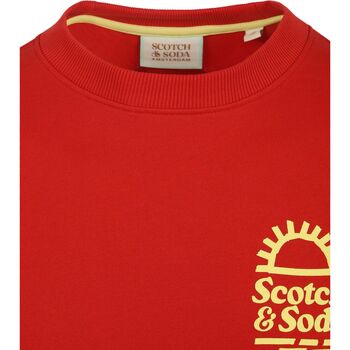 Scotch & Soda Pull  Impression Rouge Rouge