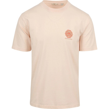 Vêtements Homme T-shirts & Polos Dstrezzed T-shirt Ty Impression Rose Clair Rose