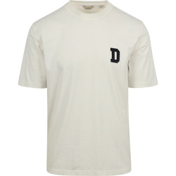 Vêtements Homme T-shirts & Polos Dstrezzed T-shirt Ty Impression Blanche Blanc