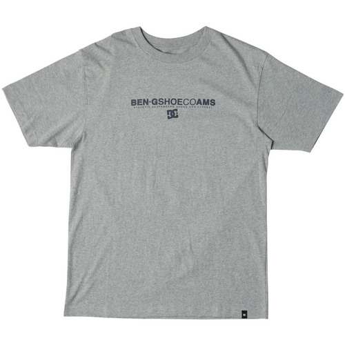 Vêtements Homme T-shirts manches courtes DC Schwarz SHOES DC x Ben G Amsterdam Gris