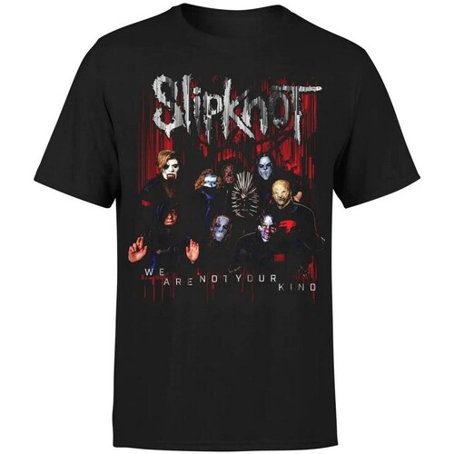 Vêtements T-shirts manches longues Slipknot New Zealand Auck Noir