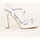 Chaussures Femme Pulls, T-shirts, Polos Albano Sandales  en microfibre avec semelle en cuir Blanc