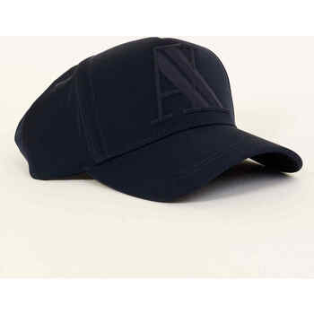 chapeau eax  chapeau ax en sergé avec visière et maxi logo 