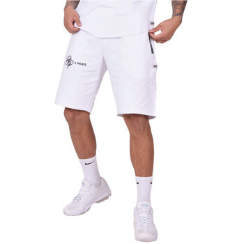 Vêtements Homme striped Shorts / Bermudas Project X Paris Short homme blanc  Paris 2240218 W Blanc