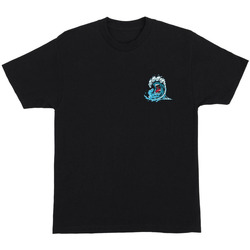 Vêtements Homme T-shirts manches courtes Santa Cruz - SCREAMING WAVE  Noir