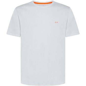 Vêtements Homme T-shirts manches courtes Sun68  Blanc