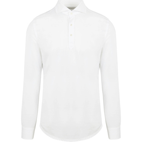 Vêtements Homme T-shirts & Polos Profuomo Camiche Polo Blanche Blanc