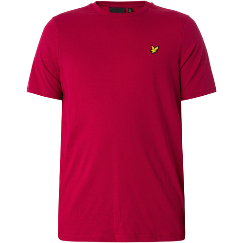 Vêtements Homme T-shirts manches courtes Lyle & Scott T-shirt simple Rouge