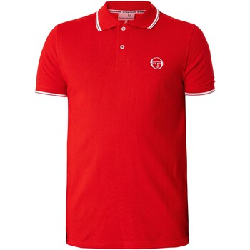 Vêtements Homme Rose is in the air Sergio Tacchini 020 Polo Rouge