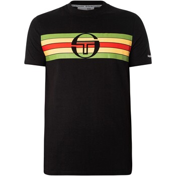 Vêtements Homme T-shirts manches courtes Sergio Tacchini T-shirt Adamo Noir