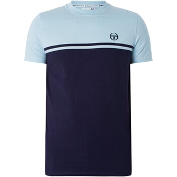 Vêtements Homme T-shirts Trunks manches courtes Sergio Tacchini T-shirt Silvio Bleu