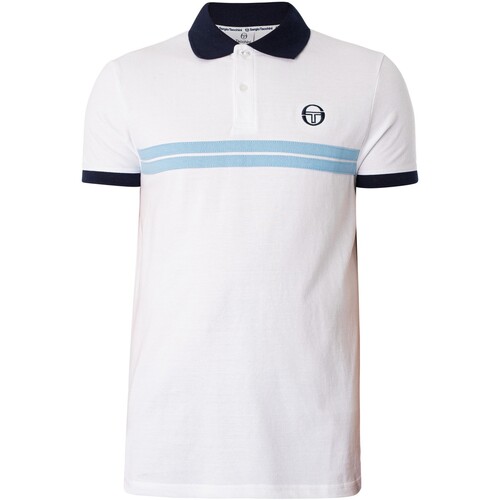 Vêtements Homme Elegant details in this hoodie make this an elevated everyday essential Sergio Tacchini Chemise polo Supermac Blanc