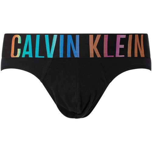 Sous-vêtements Homme Slips Calvin Klein Jeans Slip taille basse Intense Power Noir
